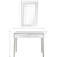 Carla Wall Mirror and Console