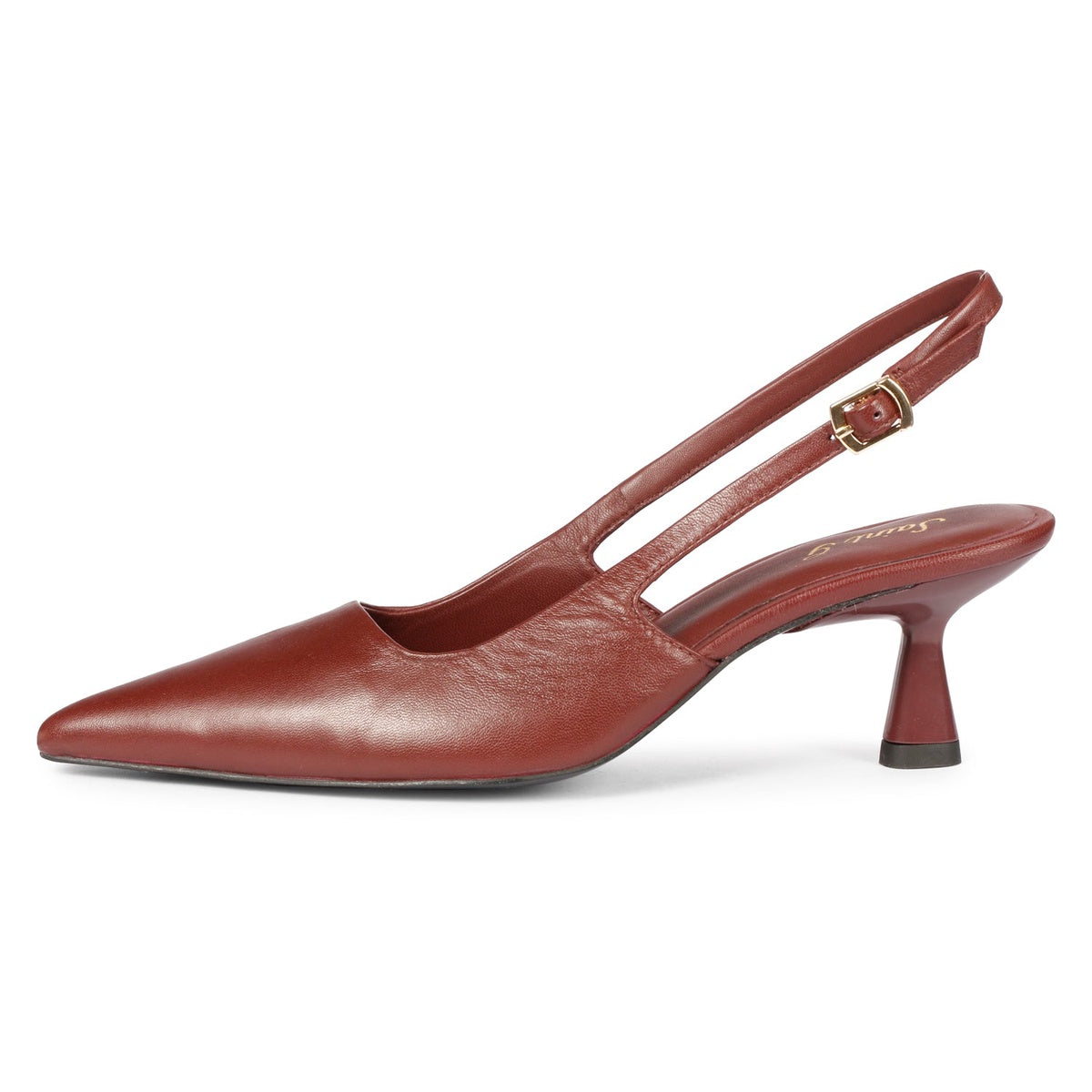  Saint G Saint G - Cynara - Kitten Heels - Merlot - Bonton