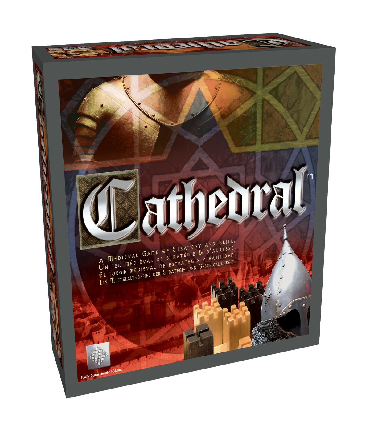  Cathedral Game - Classic Edition Multi - Multi - Bonton