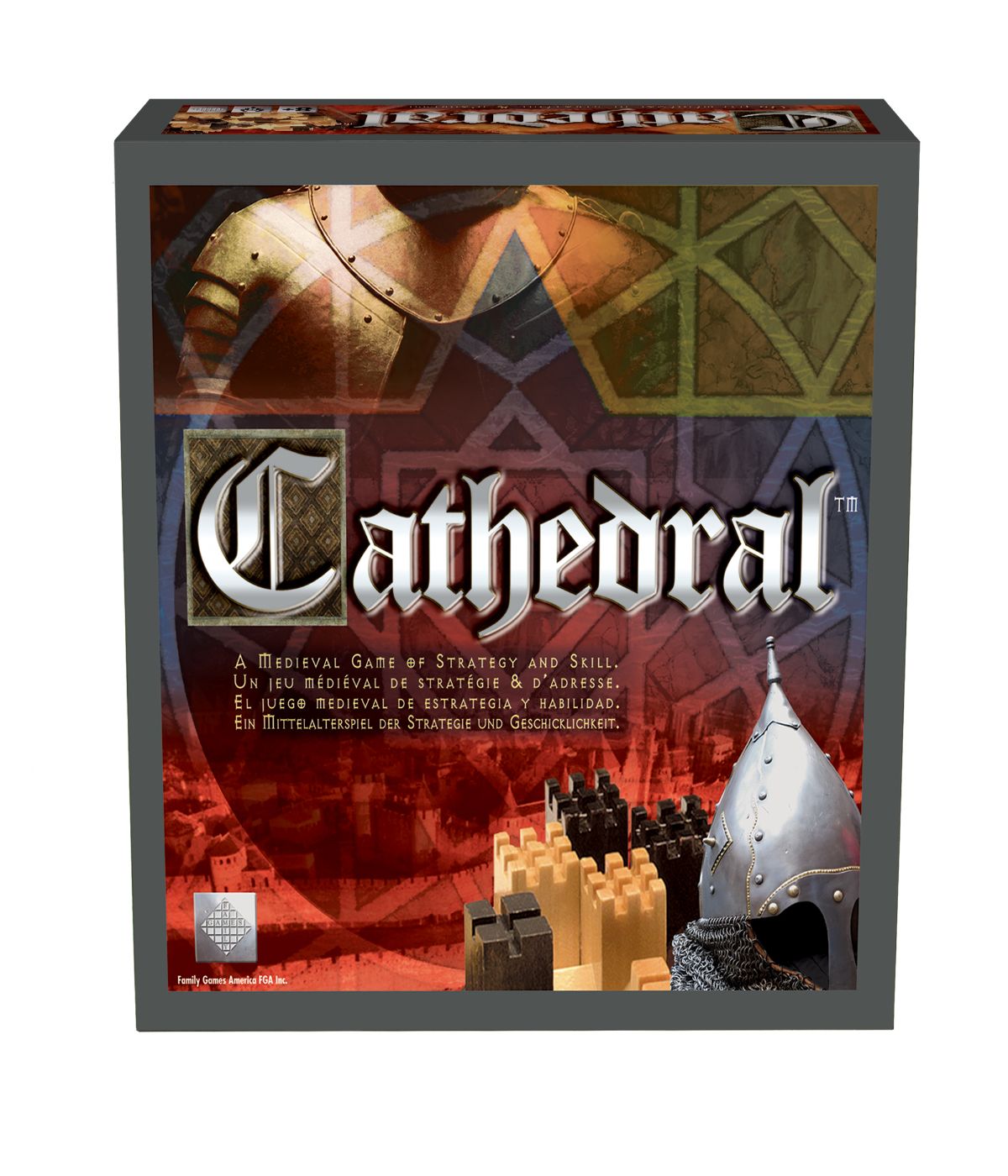  Cathedral Game - Classic Edition Multi - Multi - Bonton