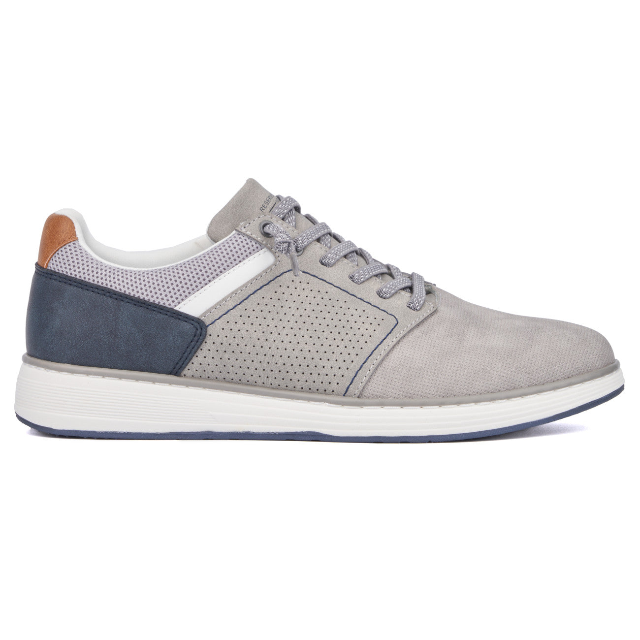  Reserved Footwear New York Reserved Footwear New York Men's Monroe Low Top Sneakers - GREY - Bonton