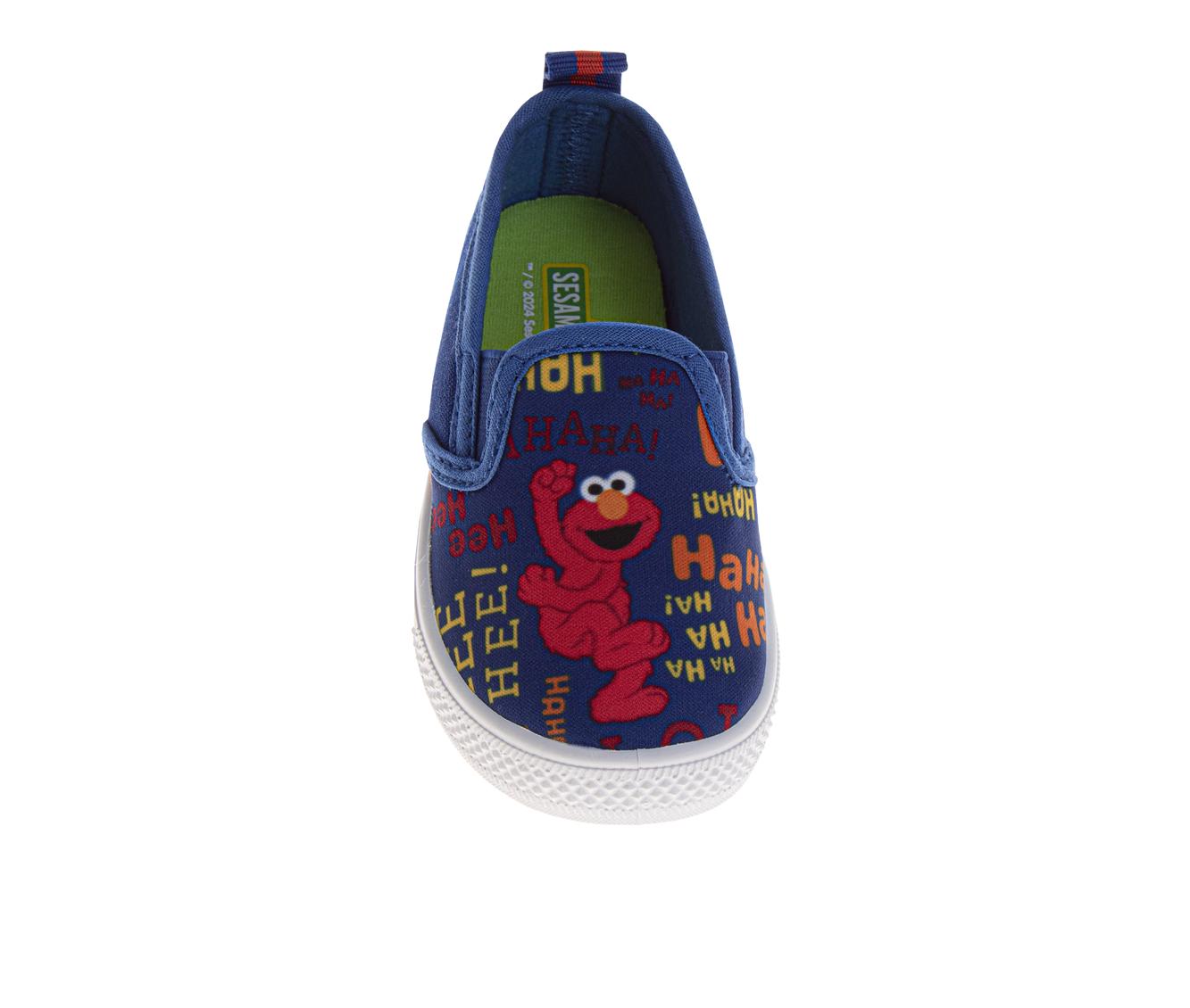  Josmo Sesame Street Boys/Girls Elmo Shoes,Slip on Sneaker Toddler,Indoor Outdoor Bottom,Toddler Size 5 to 10 - 5 - Bonton