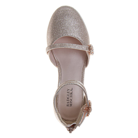 Badgley Mischka Girls' Toddler Heels Classy Dress Shoes