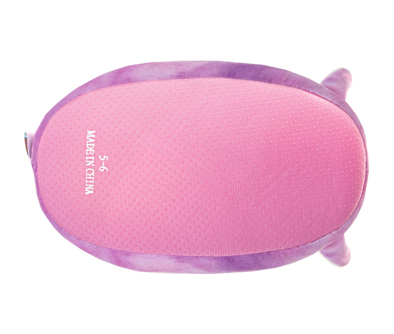  Josmo Squishmallows Lola the Unicorn Toddler Dual Sizes Girls' Slippers - 13-1 - Bonton