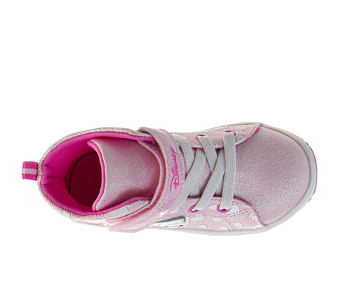 Disney Minnie Mouse Girls High-Top Platform Sneakers(Toddlers)