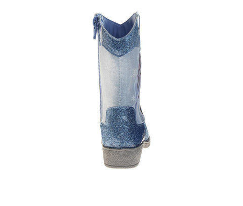 Disney Frozen Girls' Anna and Elsa Western Cowgirl Boots (Toddlers)