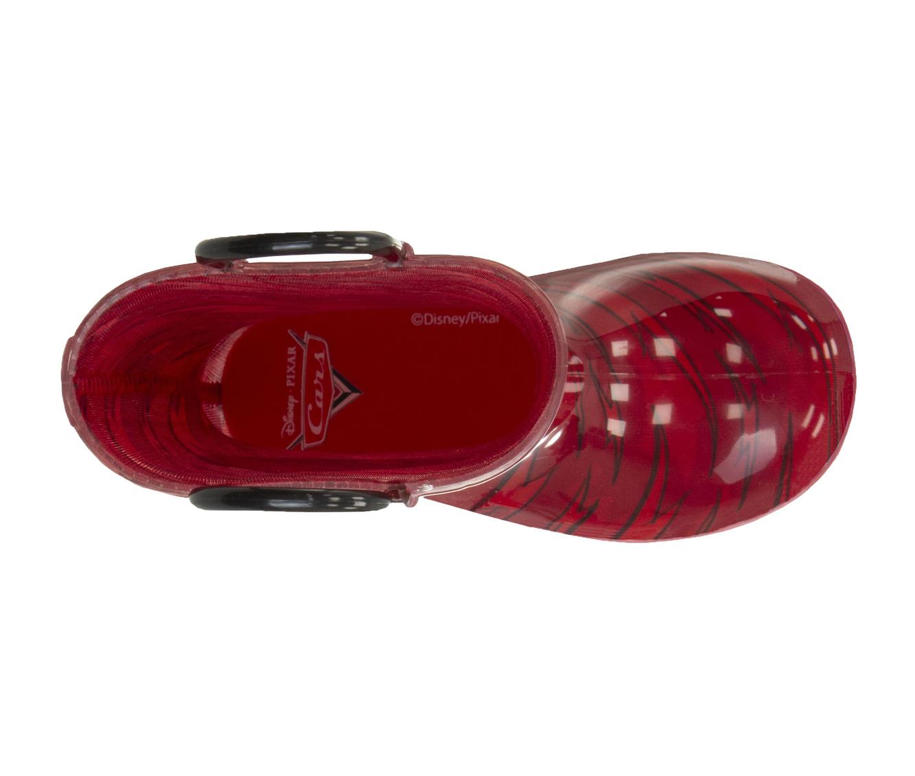  Josmo Josmo Boys Cars Lightning McQueen Boots – Waterproof Rubber Rainboots (Toddler) - 7-8 - Bonton