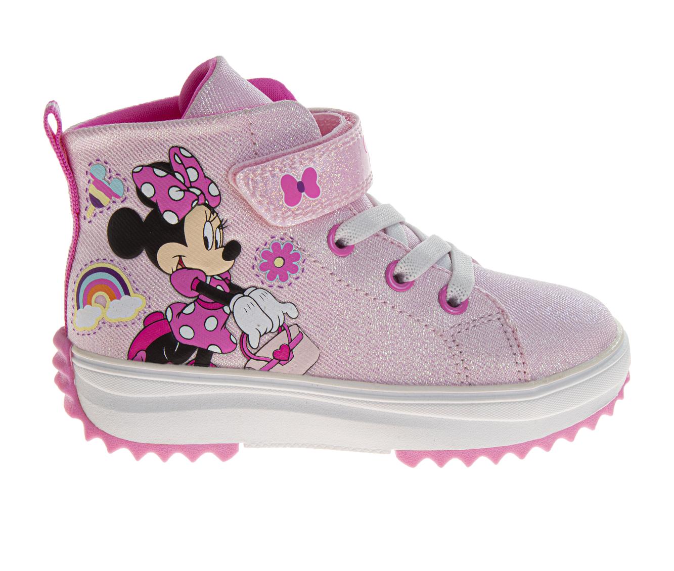  Josmo Disney Minnie Mouse Girls High-Top Platform Sneakers(Toddlers) - 6 - Bonton