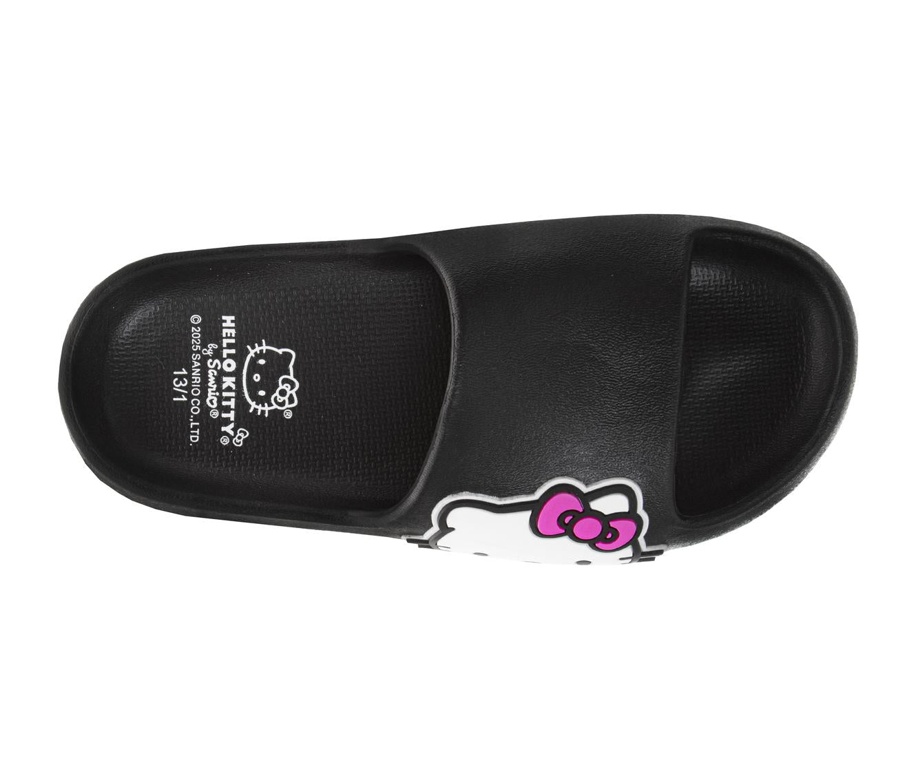  Josmo Josmo Sanrio Hello Kitty Girls Slides Open Toe Sandals - Summer Beach Water Pool Shoes - 13-1 - Bonton