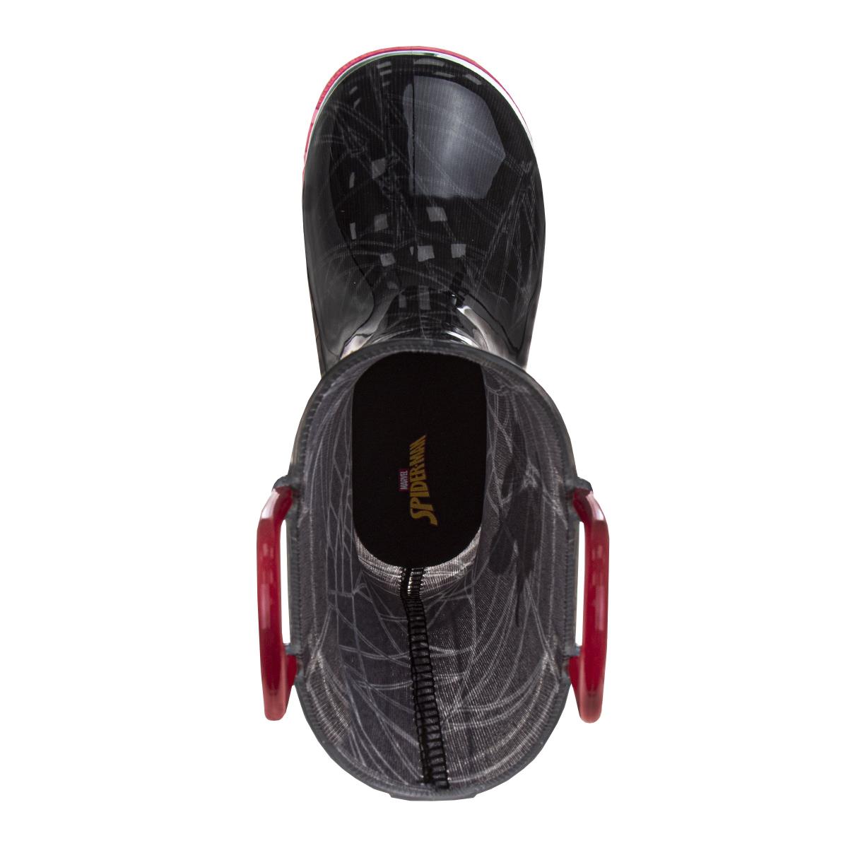  Josmo Josmo Boys Marvel Spider-Man Boots – Waterproof Rubber Rainboots (Toddler) - 7-8 - Bonton