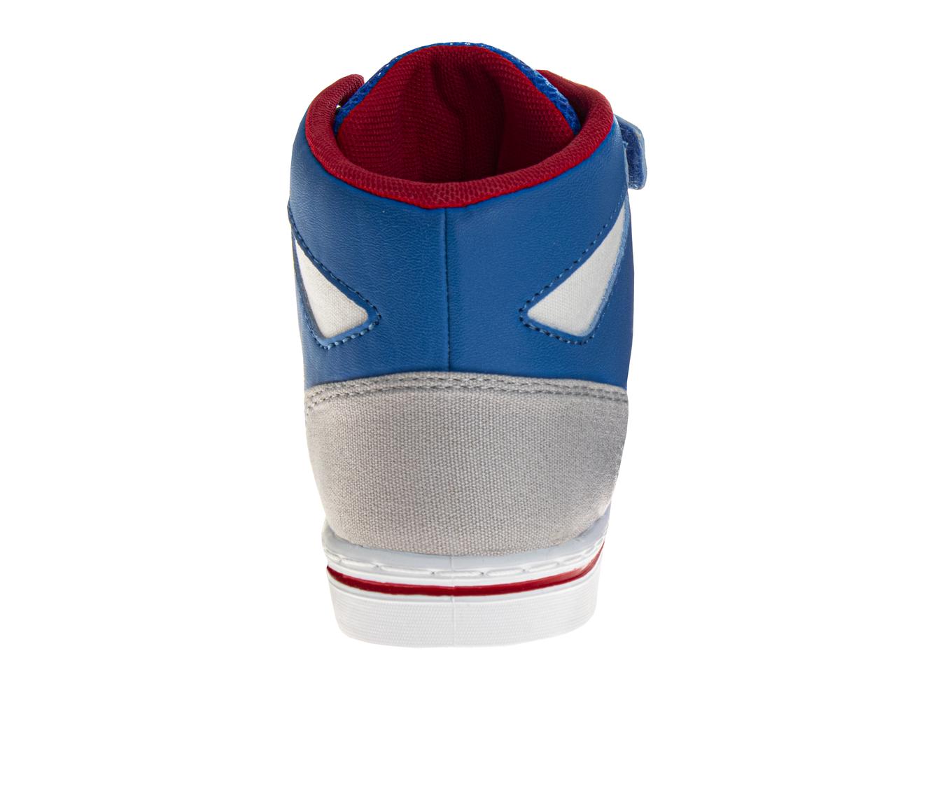  Josmo Sonic the Hedgehog Boys' Hook and Loop Hi-Top Canvas Sneakers - 4 - Bonton