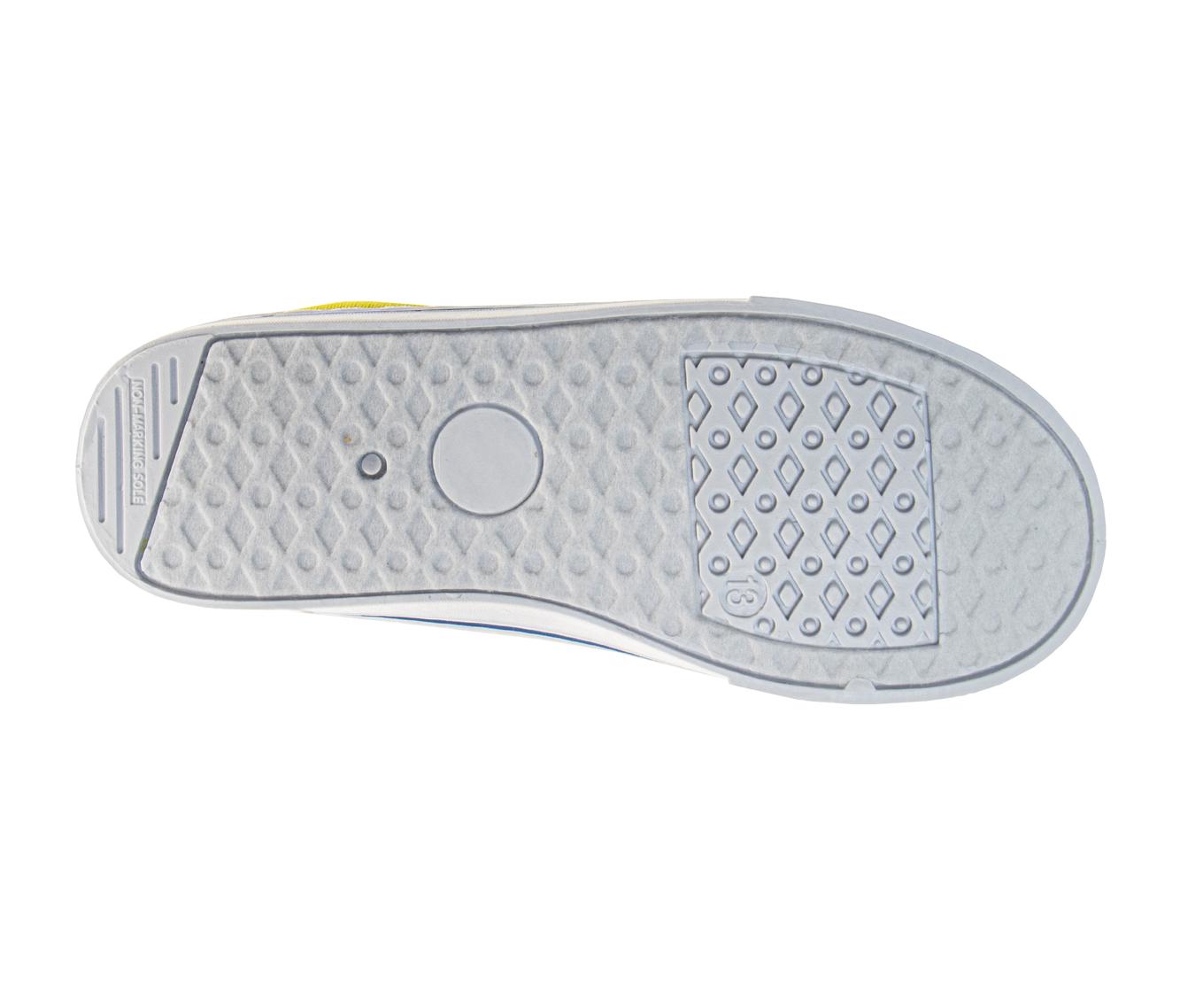  Josmo Nickelodeon SpongeBob SquarePants Boys/Girls SpongeBob and Patrick Slip on Low Top Canvas Sneakers - 12 - Bonton