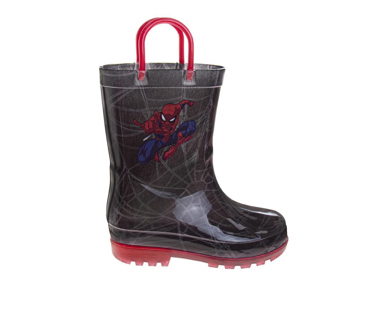  Josmo Josmo Boys Marvel Spider-Man Boots – Waterproof Rubber Rainboots (Toddler) - 7-8 - Bonton
