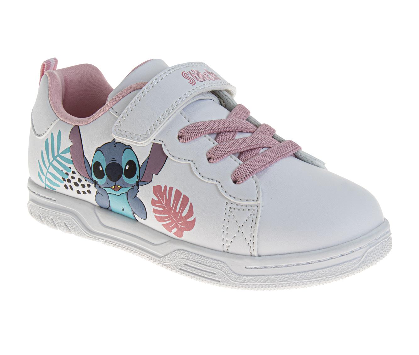  Josmo Disney Stitch Girls' Ohana Toddler Hook and Loop Sneakers - 3 - Bonton