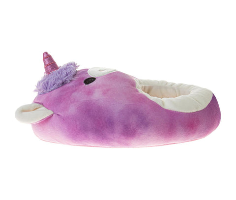 Squishmallows Lola the Unicorn Toddler Dual Sizes Girls' Slippers
