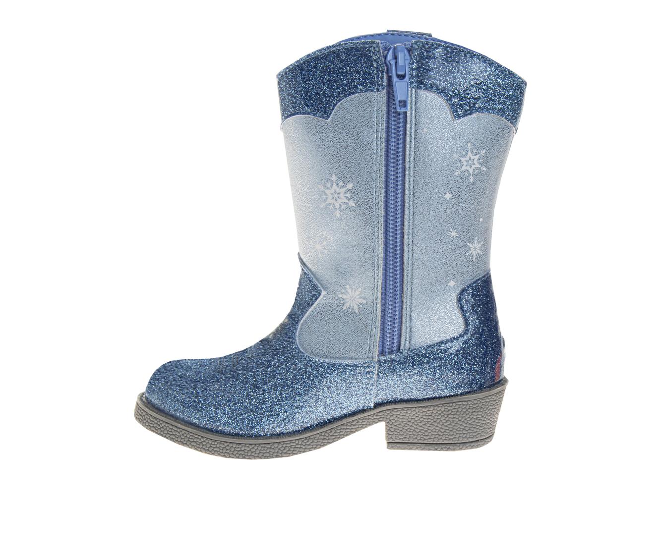  Josmo Disney Frozen Girls' Anna and Elsa Western Cowgirl Boots (Toddlers) - 7 - Bonton