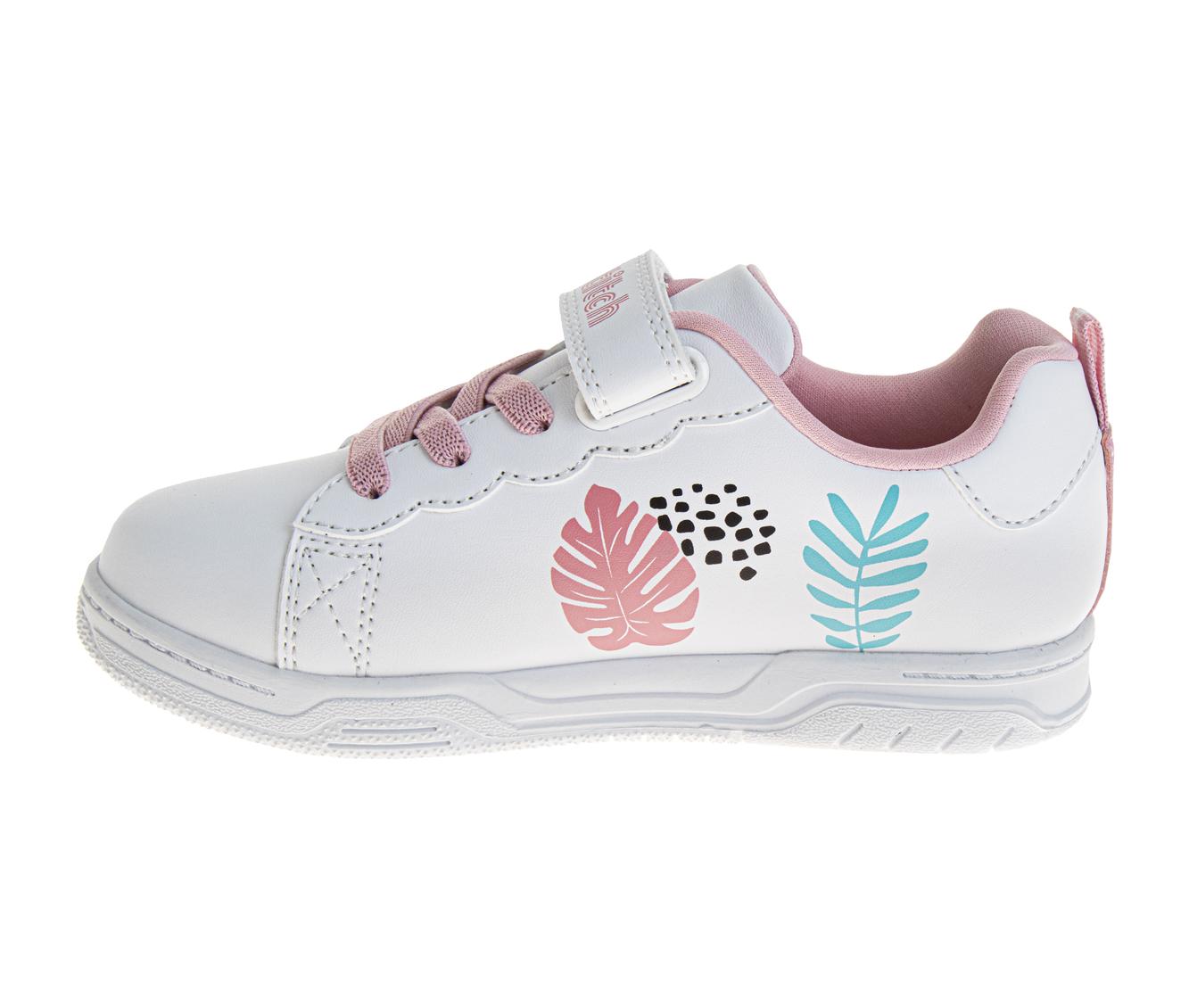  Josmo Disney Stitch Girls' Ohana Toddler Hook and Loop Sneakers - 3 - Bonton