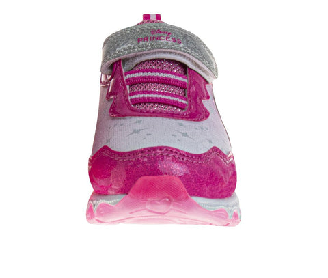 Disney Girls Princess Characters Light Up Laceless Shoes (Toddler/Little Girl)
