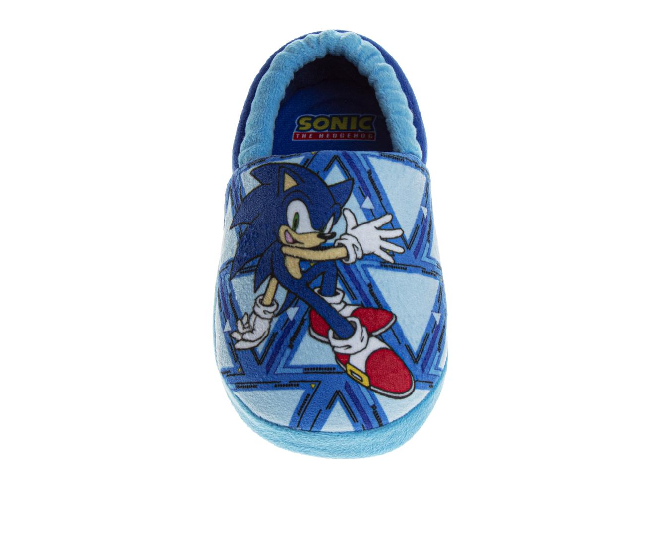  Josmo SEGA Sonic the Hedgehog Boys Slippers - House Shoes Lightweight Plush Warm Comfort Soft Aline Slipper (Toddlers) - 5-6 - Bonton