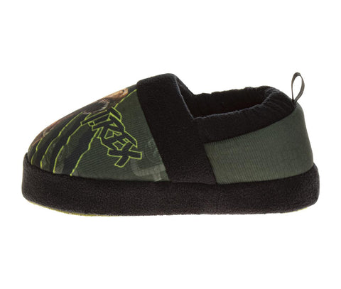Jurassic World Slippers  Boys - Dinosaurs Indoor Comfy House Shoes Plush Fuzzy Jurassic Park Slipper (Toddler)