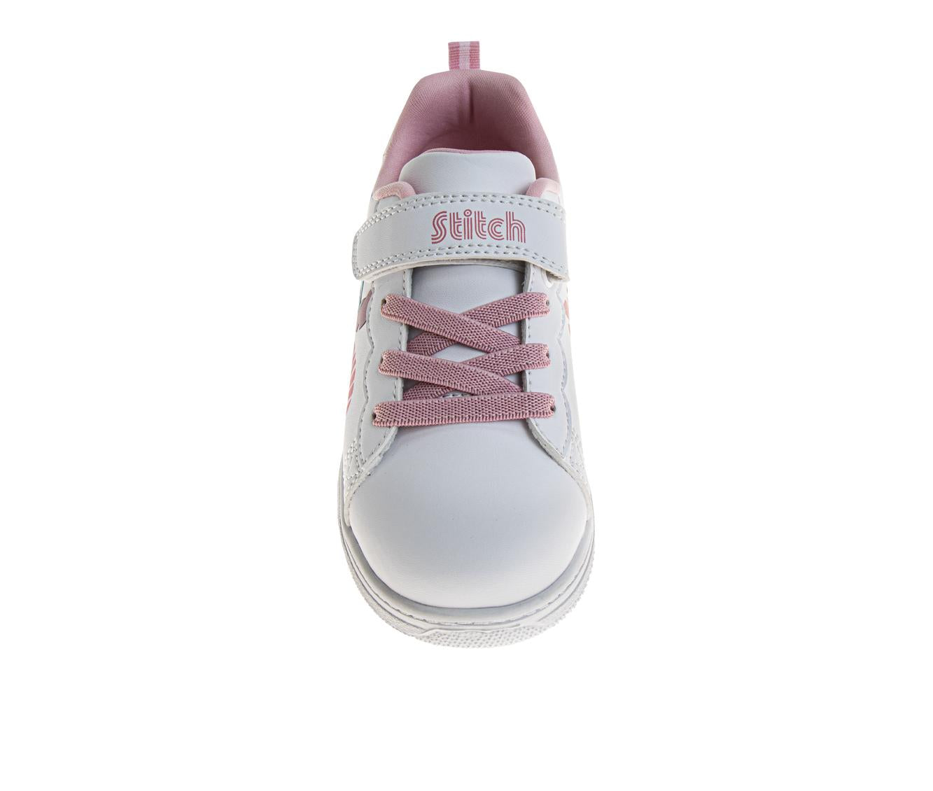  Josmo Disney Stitch Girls' Ohana Toddler Hook and Loop Sneakers - 3 - Bonton