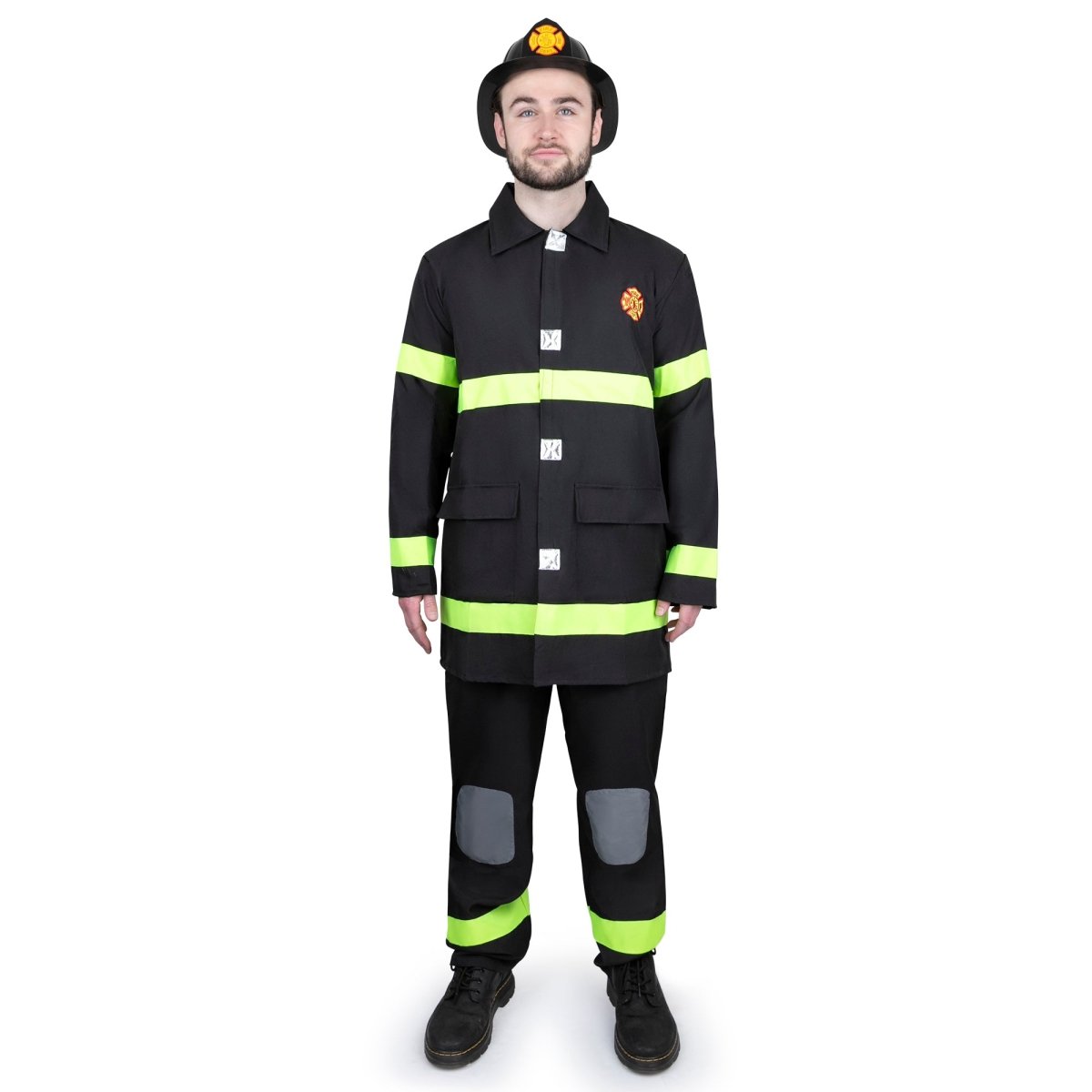  Dress Up America Fire Fighter Costume - Adults by Dress Up America - Large - Bonton