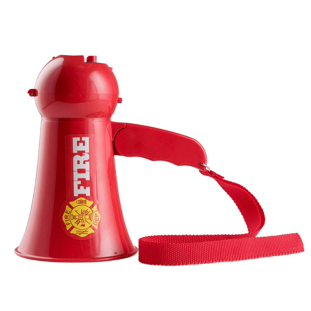  Dress Up America Fire Fighter Megaphone by Dress Up America - Default Title - Bonton