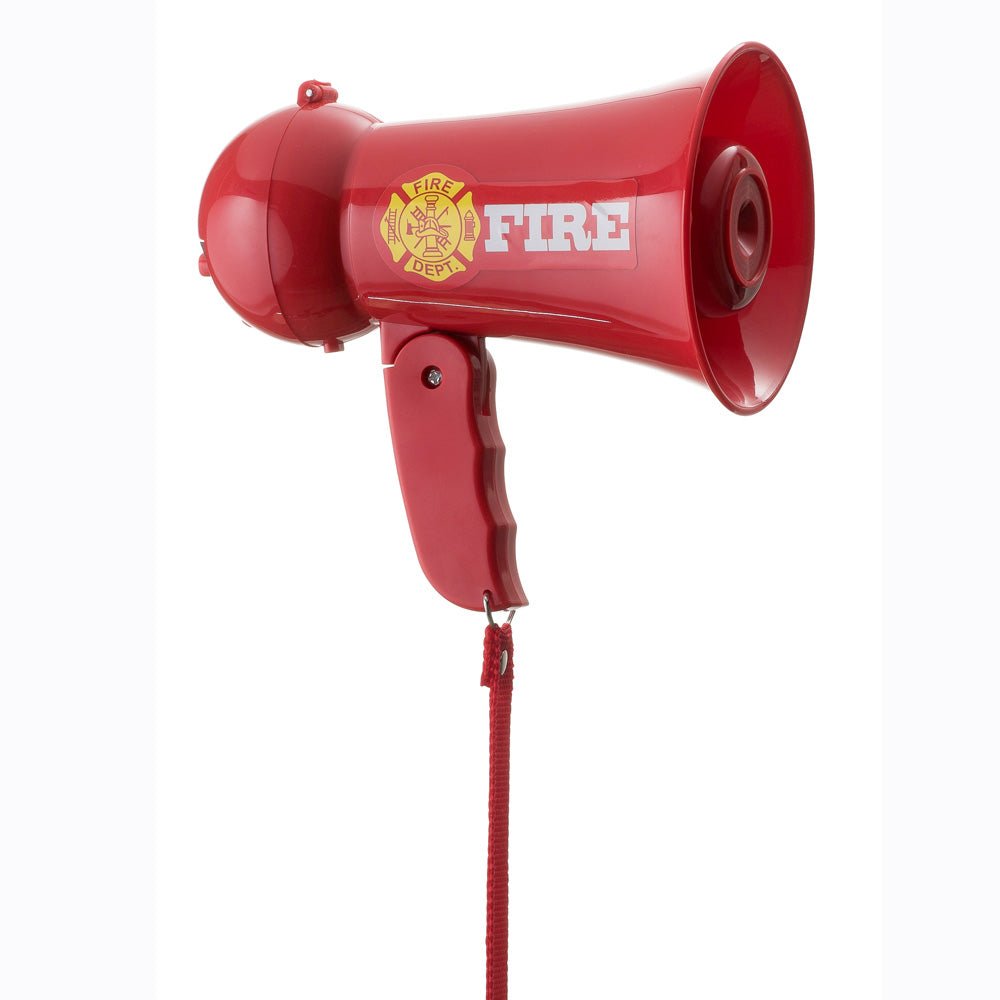  Dress Up America Fire Fighter Megaphone by Dress Up America - Default Title - Bonton