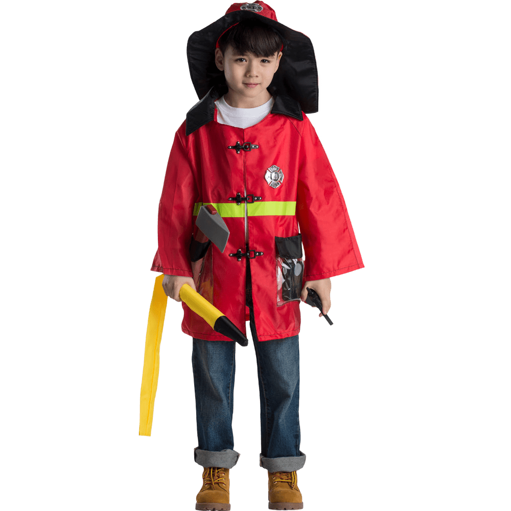  Dress Up America Fire Fighter Role Play Set - Kids by Dress Up America - Default Title - Bonton