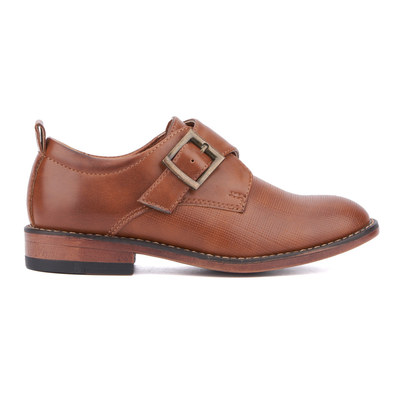  Xray Footwear Xray Footwear Boy's Joey Dress Monk Straps - TAN - Bonton