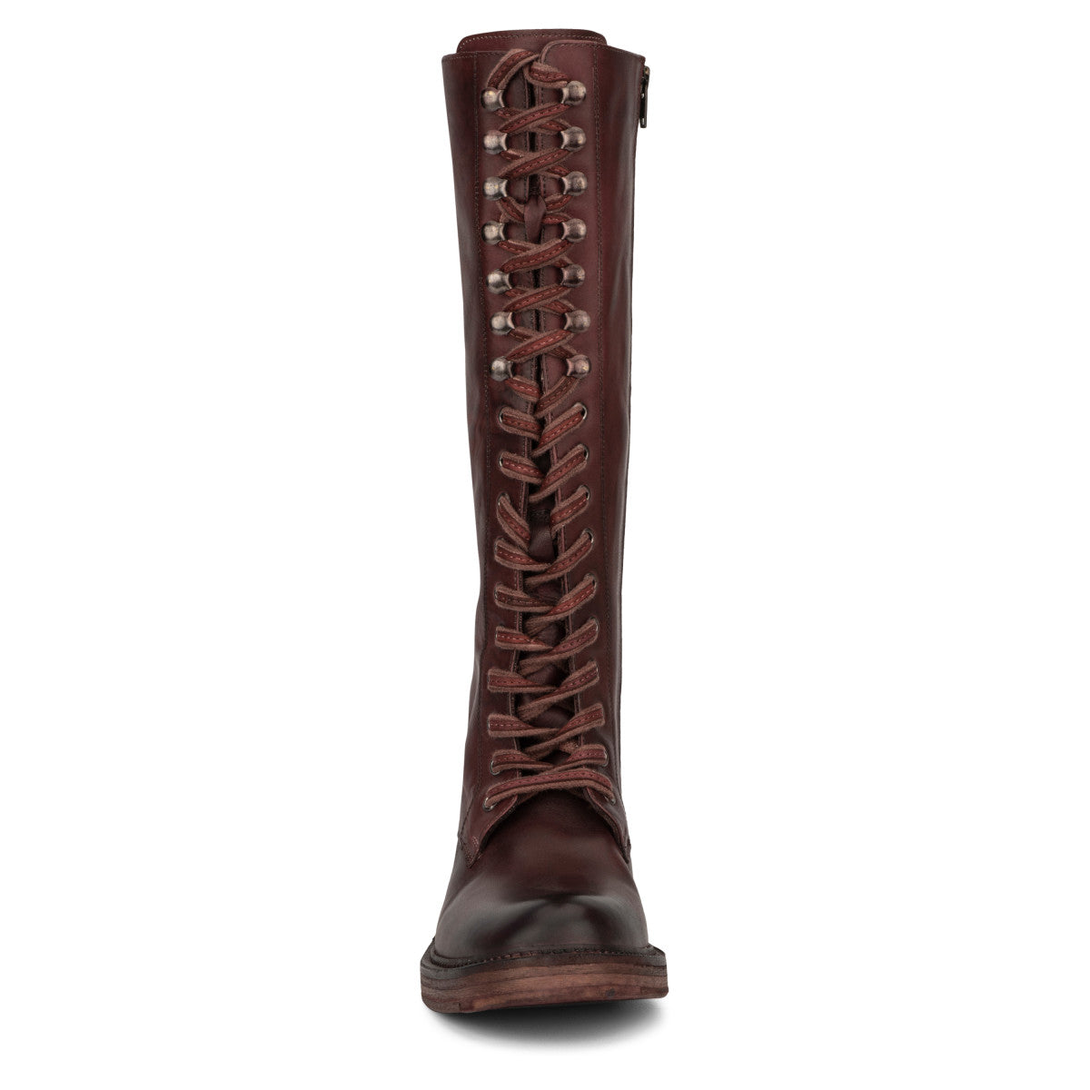  Vintage Foundry Co. Women's Sadelle Tall Boot - Burgundy - Bonton