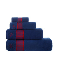 Fancy Border 2 Piece Wash Towels Set