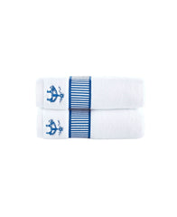 Fancy Border 2 Piece Hand Towels Set