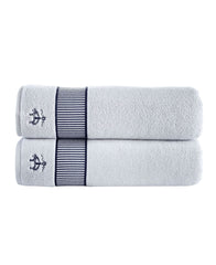 Fancy Border 2 Piece Bath Sheet Set