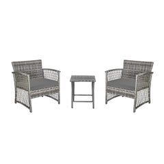 3-Piece Outdoor Patio Seating Conversation Set