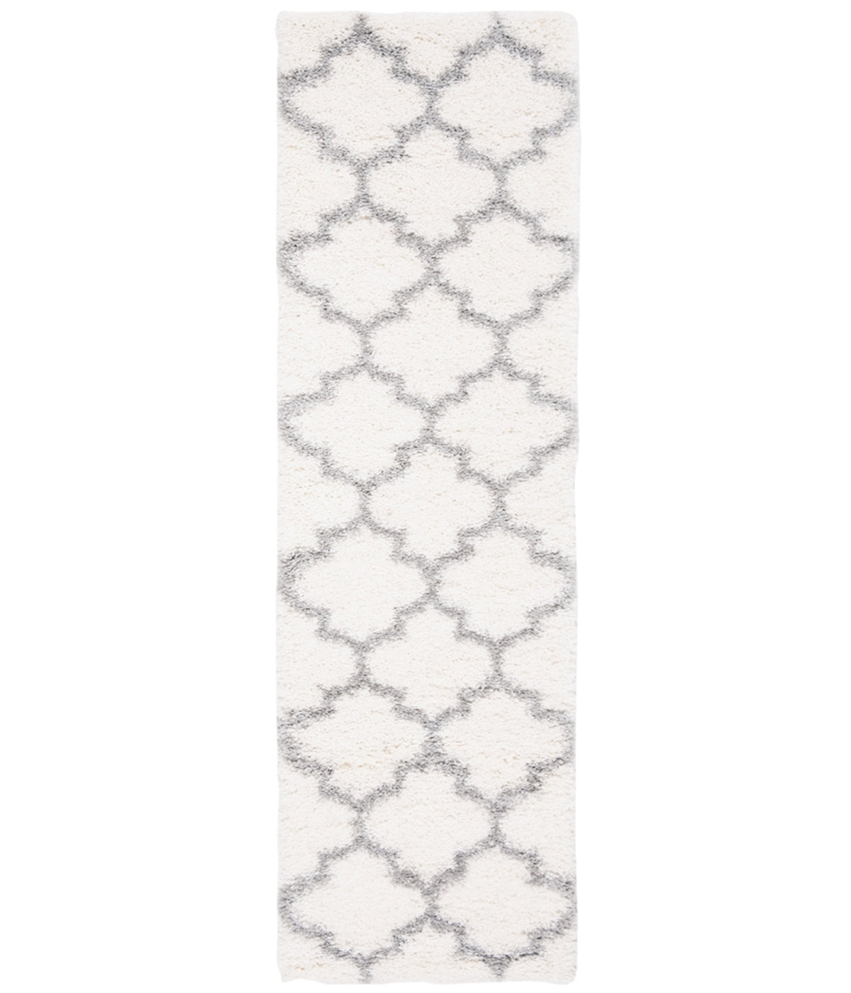  Safavieh Fona Shag 818 Cream/Gray Rug - Cream/Gray - Bonton