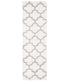  Safavieh Fona Shag 818 Cream/Gray Rug - Cream/Gray - Bonton