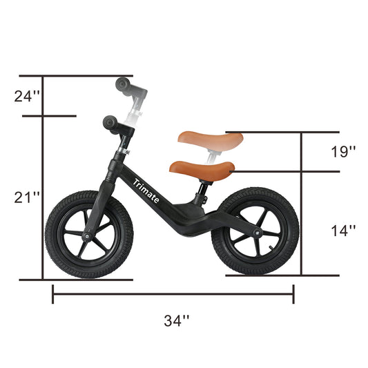 Trimate Toddler Balance Bike in Black