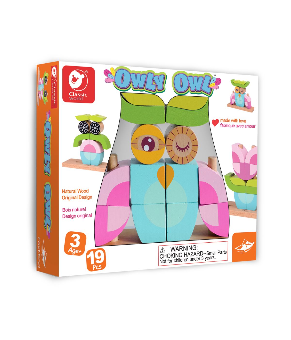  Owly Owl Multi - Multi - Bonton