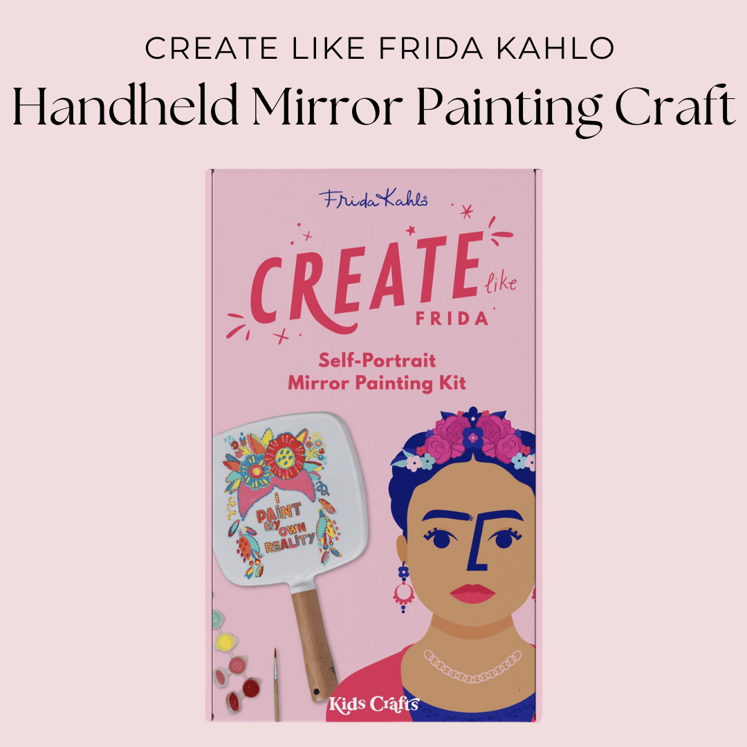  Kids Crafts Frida Mirror Painting Craft - Default Title - Bonton