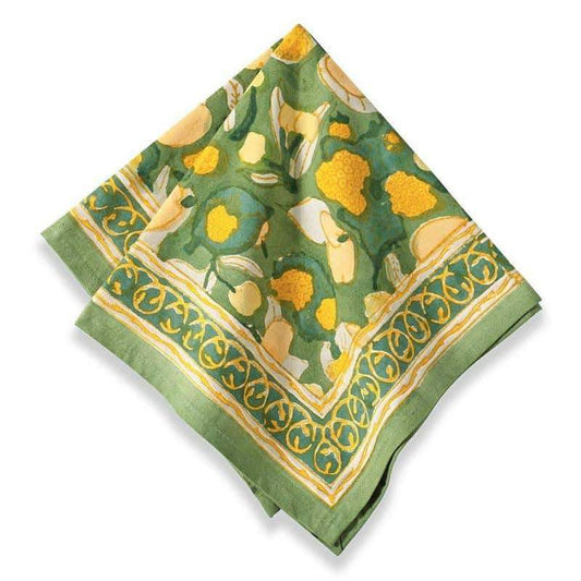 Fruit Yellow/Green Napkins Set of 6