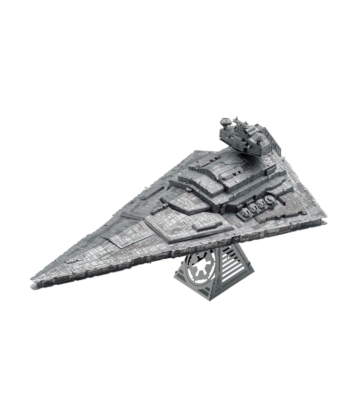  Metal Earth ICONX 3D Metal Model Kit - Star Wars Imperial Star Destroyer Multi - Multi - Bonton