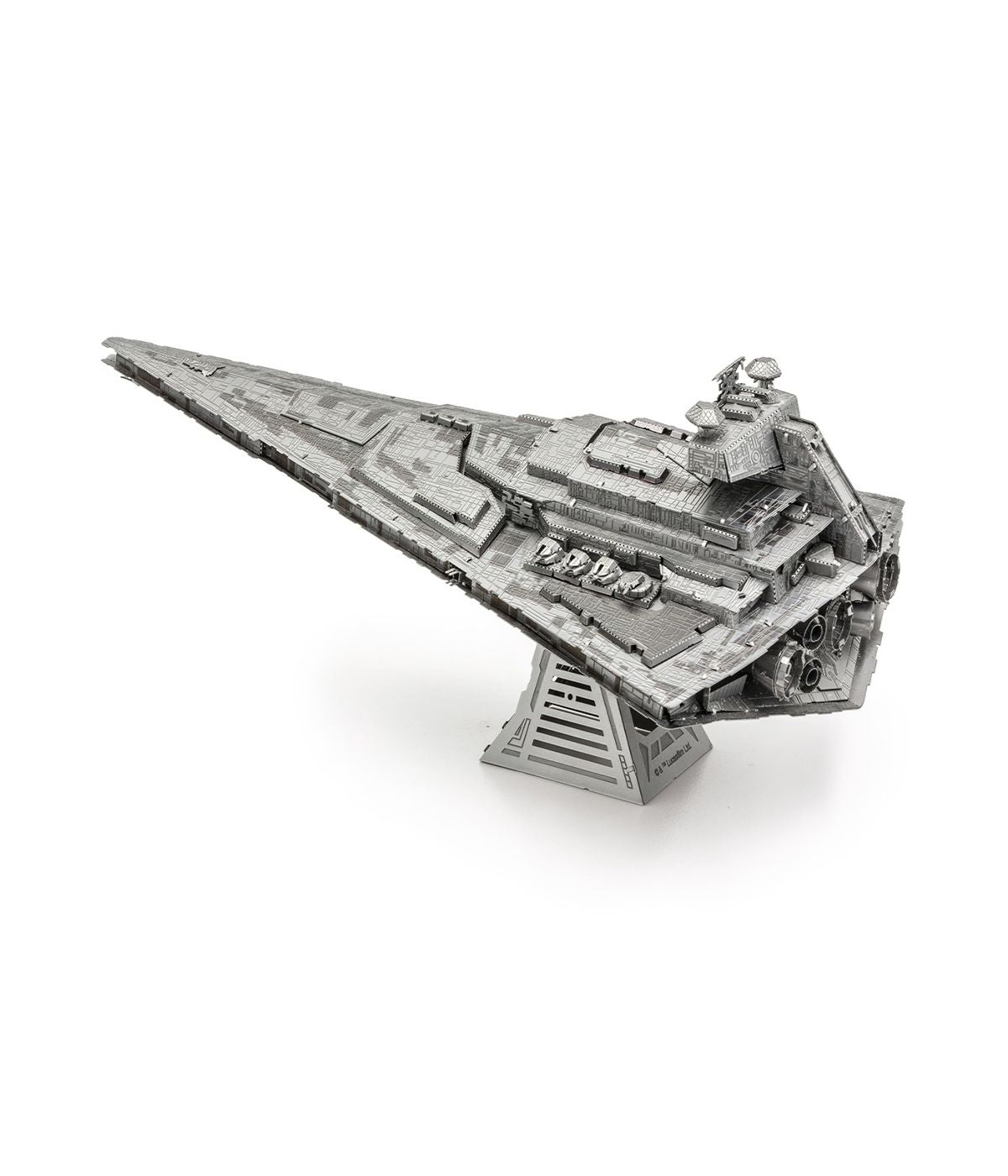  Metal Earth ICONX 3D Metal Model Kit - Star Wars Imperial Star Destroyer Multi - Multi - Bonton