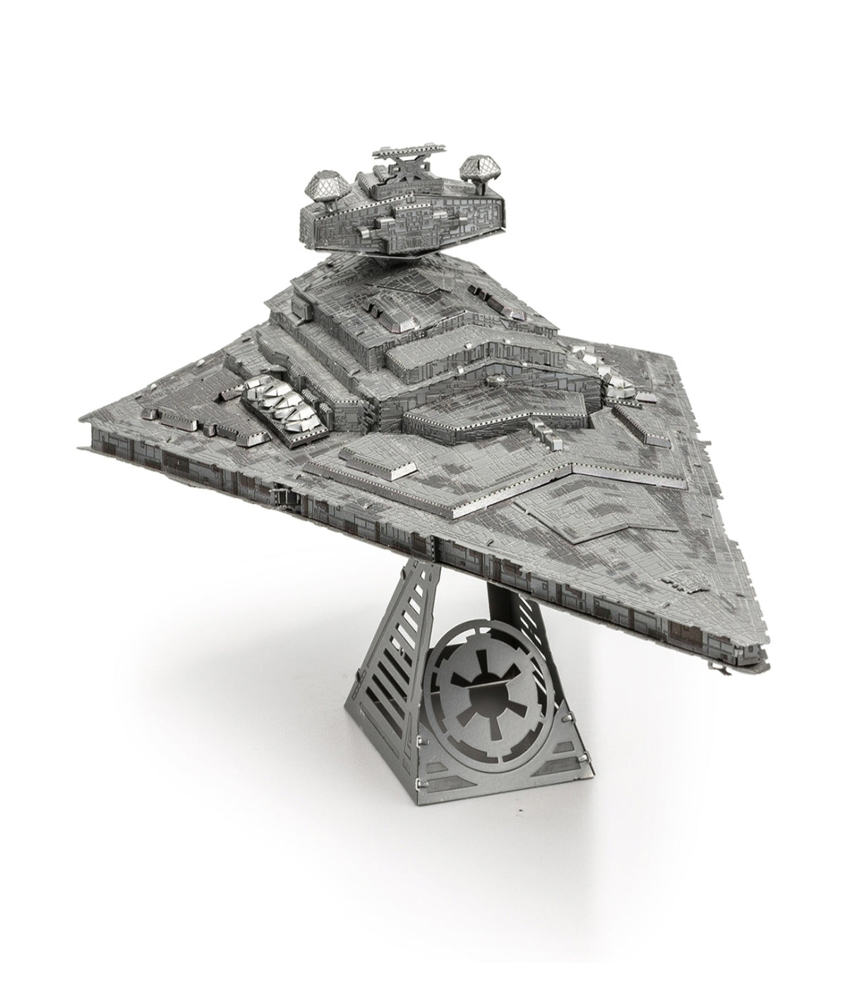  Metal Earth ICONX 3D Metal Model Kit - Star Wars Imperial Star Destroyer Multi - Multi - Bonton