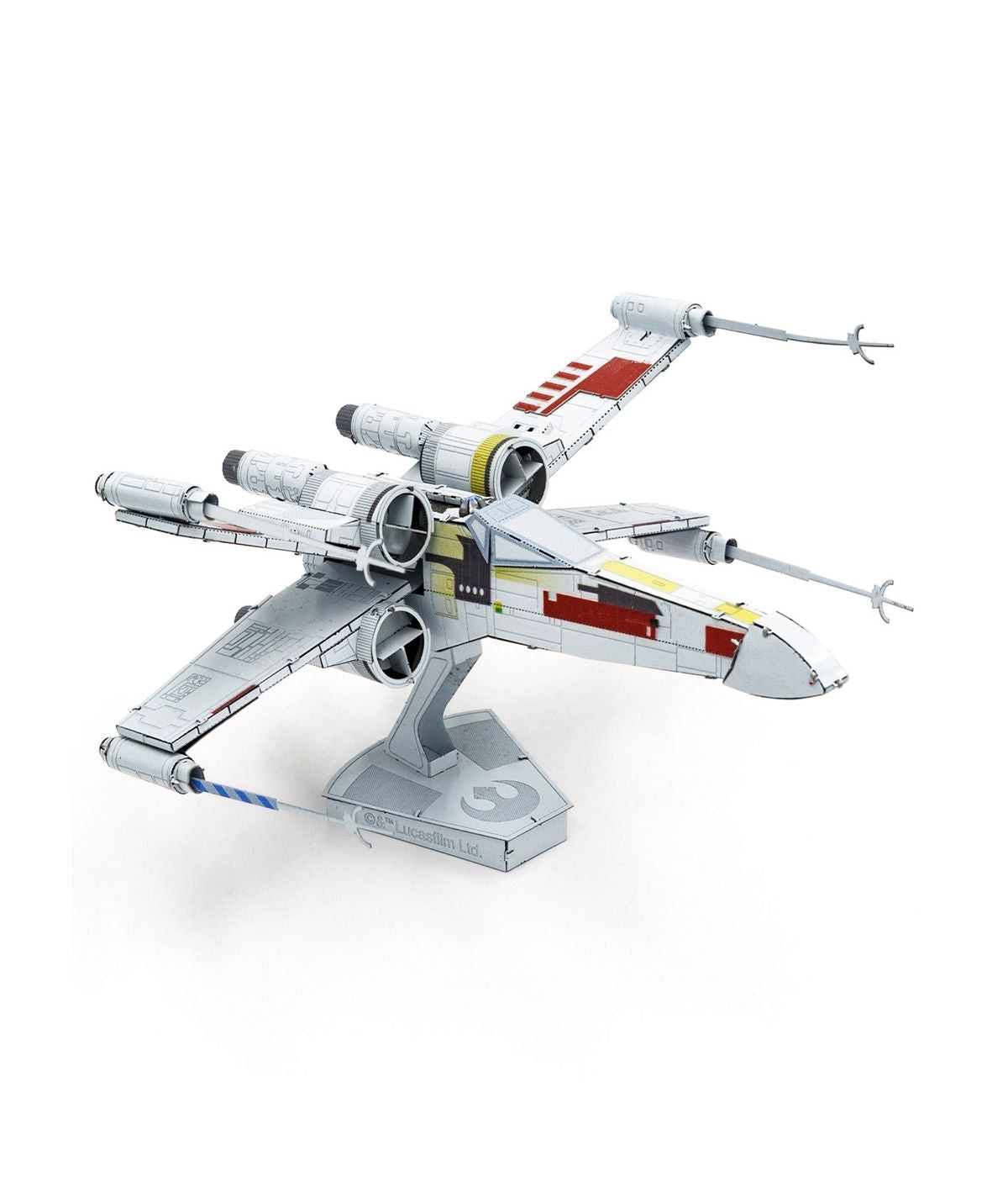  Metal Earth Premium Series ICONX 3D Metal Model Kit - Star Wars X-Wing Starfighter Multi - Multi - Bonton