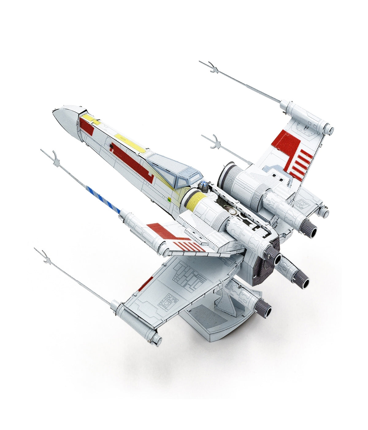  Metal Earth Premium Series ICONX 3D Metal Model Kit - Star Wars X-Wing Starfighter Multi - Multi - Bonton