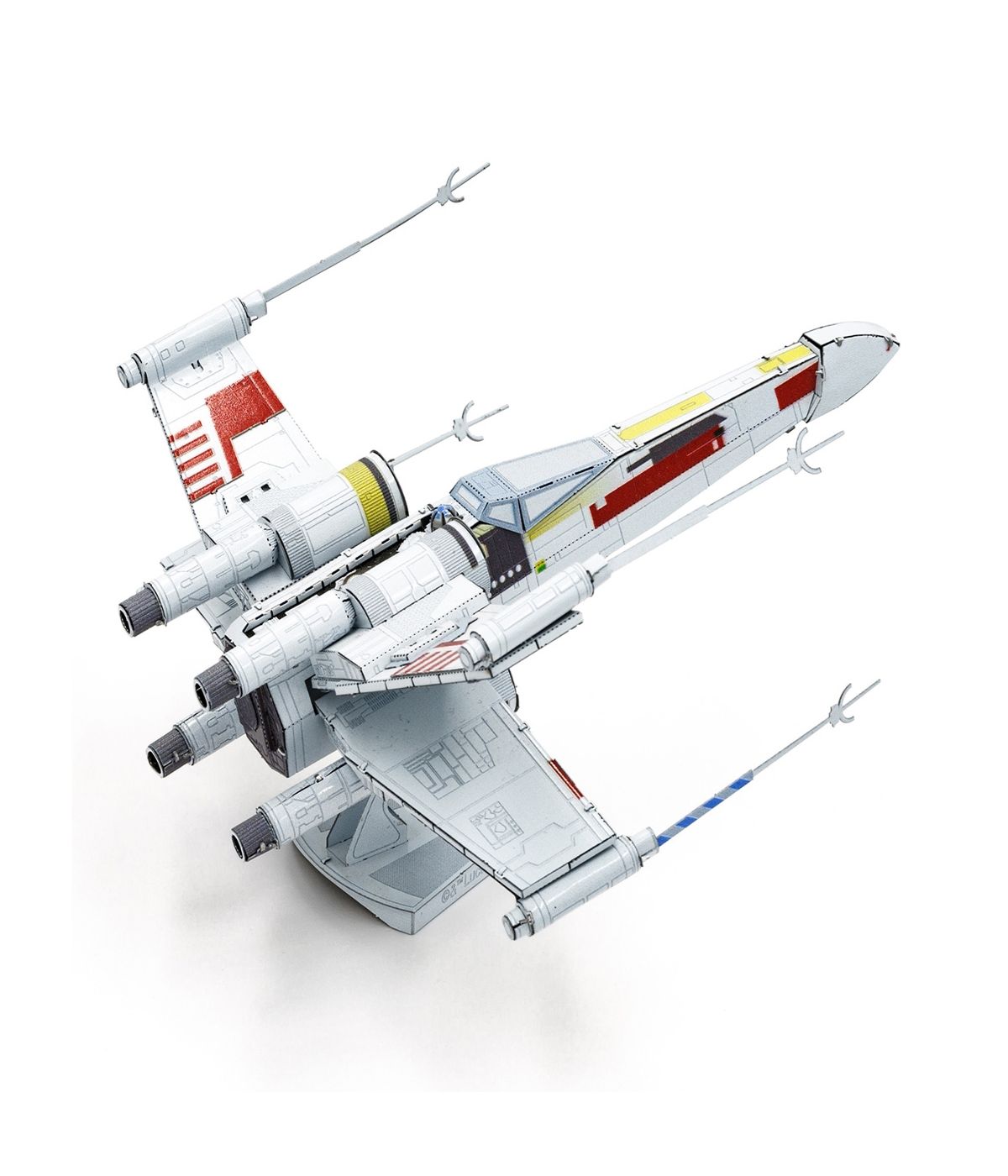  Metal Earth Premium Series ICONX 3D Metal Model Kit - Star Wars X-Wing Starfighter Multi - Multi - Bonton