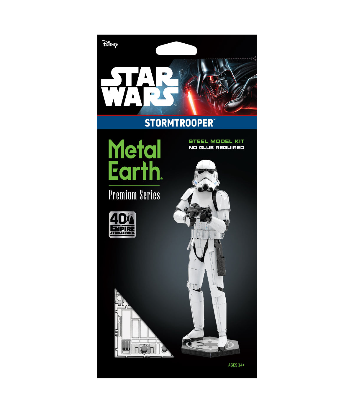  Metal Earth Premium Series ICONX 3D Metal Model Kit - Star Wars Stormtrooper Multi - Multi - Bonton