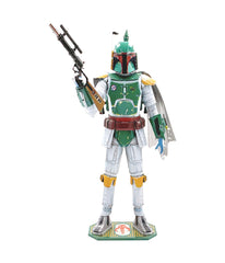 Metal Earth Premium Series ICONX 3D Metal Model Kit - Star Wars Boba Fett Multi