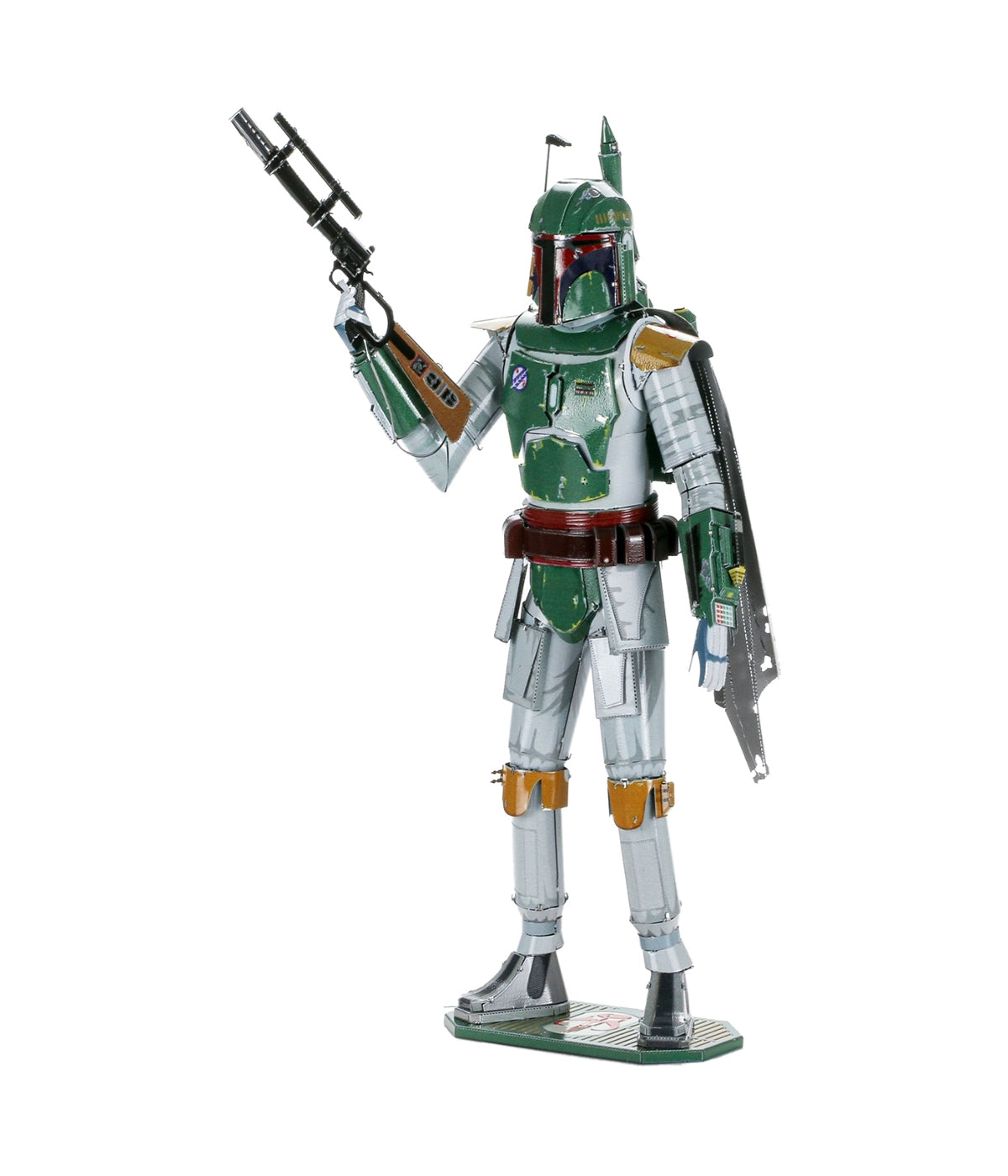  Metal Earth Premium Series ICONX 3D Metal Model Kit - Star Wars Boba Fett Multi - Multi - Bonton